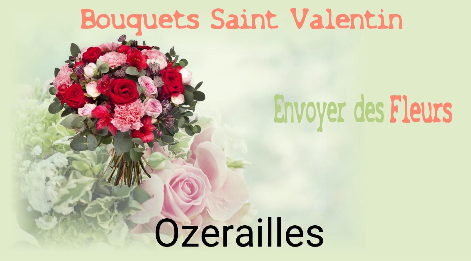 Roses de Saint-Valentin livrées à Ozerailles